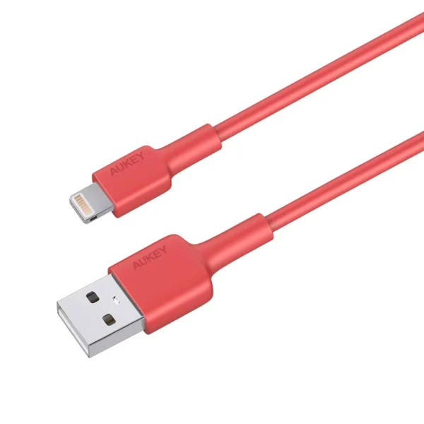 Official Aukey USB To Lightning Cable (2M) MFI