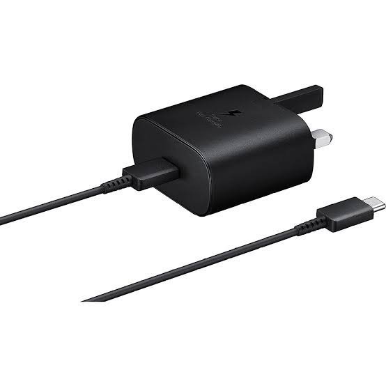 Samsung 25W 3 Pin Charger Super Fast Type-C UK