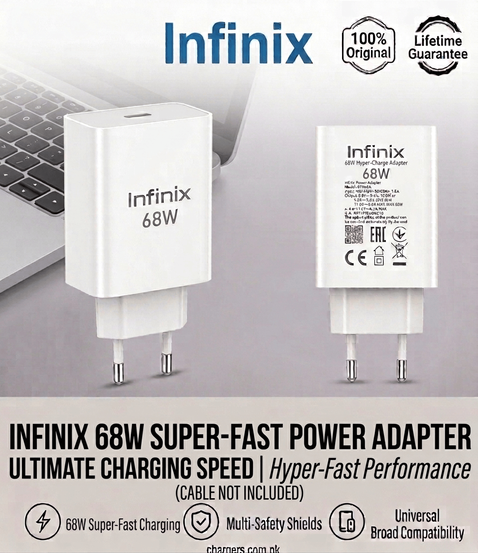 Infinix 68W Adapter Fast Charging 1 Infinix 68W Adapter Fast Charging