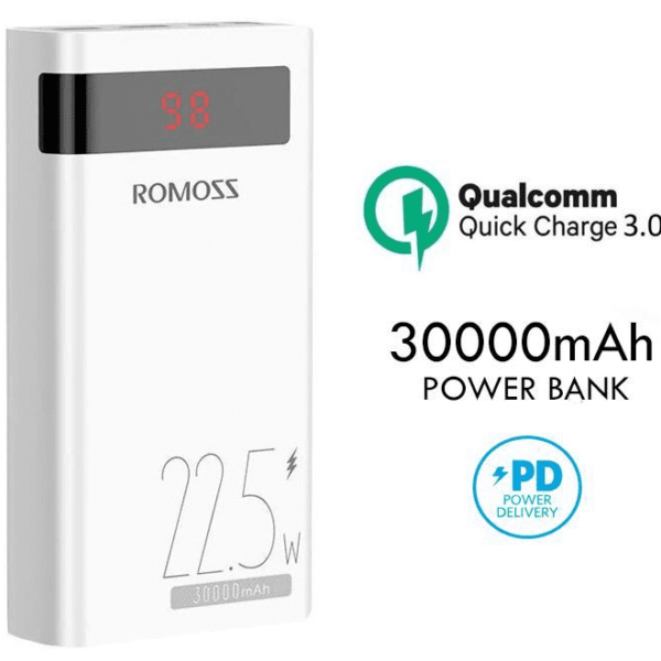 Romoss 30000mAh Power Bank 22.5W