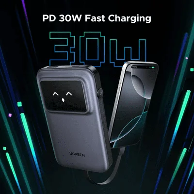 UGREEN 10000mAh Power Bank 30W Uno 4 UGREEN 10000mAh Power Bank 30W Uno - Image 4