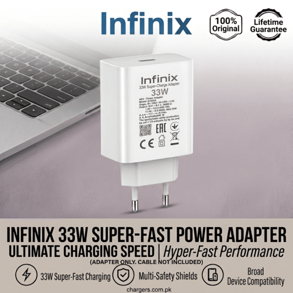 Infinix 33W  Adapter Fast