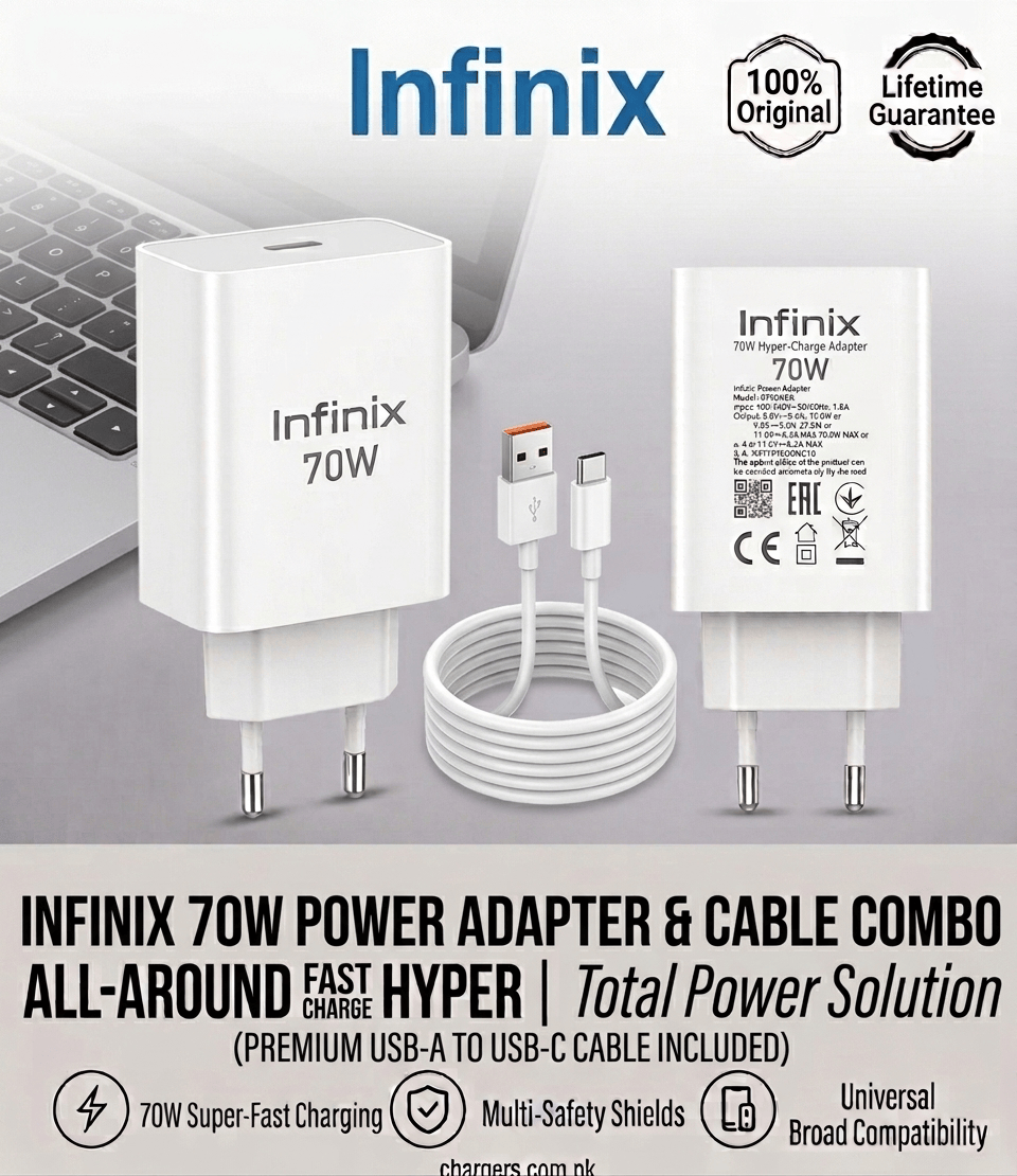 Infinix 70W Charger All-Round Fast Charge 1 Infinix 70W Charger All-Round Fast Charge