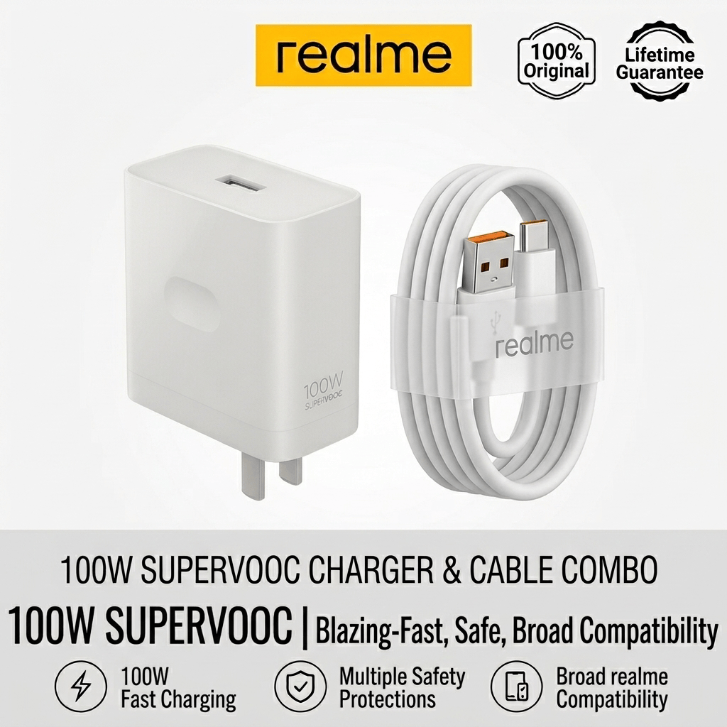 Realme 100W SuperVOOC Charger 1 Realme 100W SuperVOOC Charger
