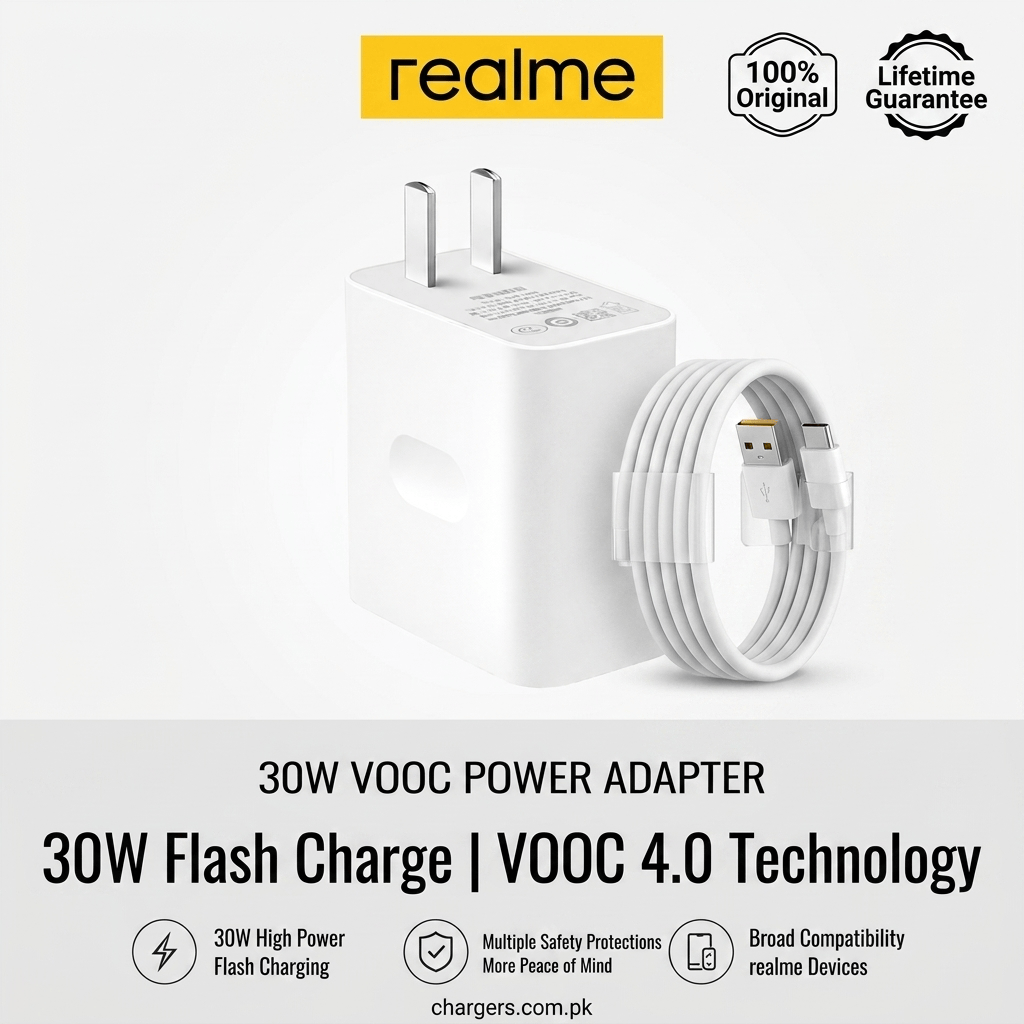 Realme 30W VOOC Charger 1 Realme 30W VOOC Charger