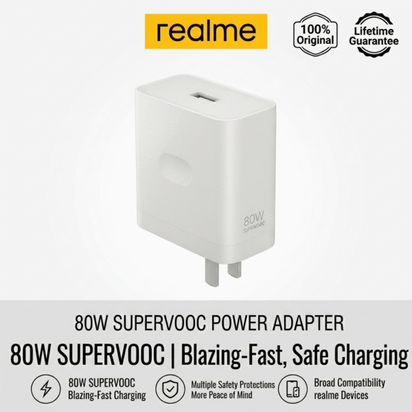 Realme 80W SuperVOOC Adapter
