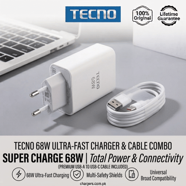 TECNO 68W Charger Supe Charge