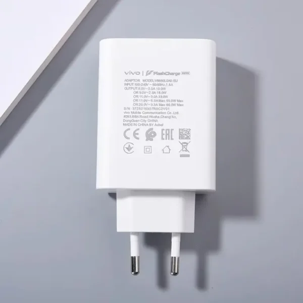 Vivo 66W Adapter FlashCharge